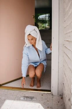 Harper Button Down - Blue Seersucker 22 Harper Button Down - Blue Seersucker -VitaMode Store 240514 skatie 1015