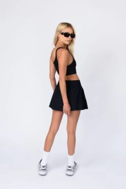 Ansley Sports Bra - Black -VitaMode Store BlackRe Stock 7