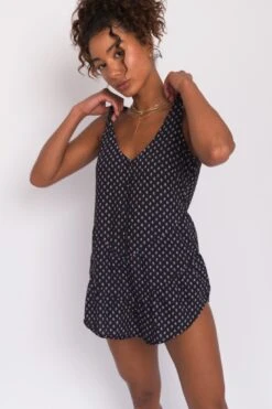 Camille Romper - Ditsy -VitaMode Store DSC 9290