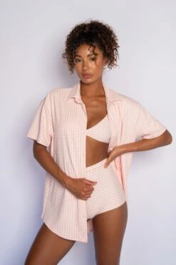 Chase Button Down Jacquard - Bisou -VitaMode Store SKATIE Bisou 58