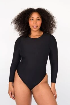 Sage One Piece - Black -VitaMode Store SKATIE BlackRe stockCURVE 65