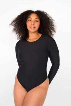 Sage One Piece - Black -VitaMode Store SKATIE BlackRe stockCURVE 67