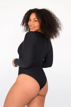 Sage One Piece - Black -VitaMode Store SKATIE BlackRe stockCURVE 72