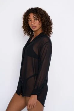 Lily Tunic Chiffon - Black -VitaMode Store SKATIE Blackrestock 47