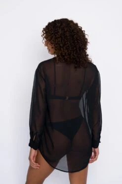 Lily Tunic Chiffon - Black -VitaMode Store SKATIE Blackrestock 48