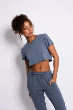 Boyfriend Tee - Denim