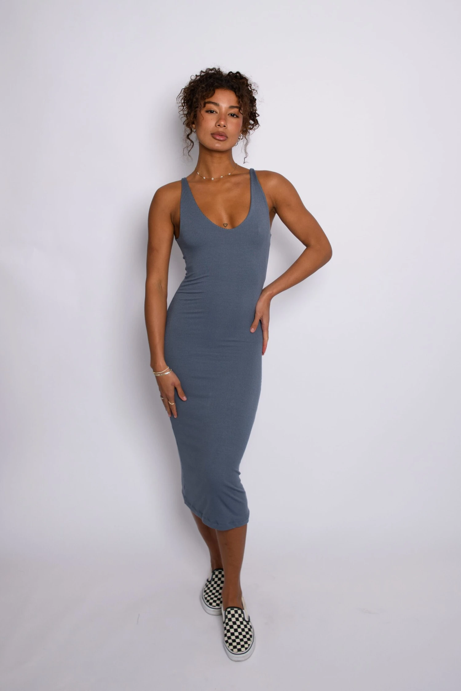 Kelsey Dress - Denim 2 Kelsey Dress - Denim - Image 2