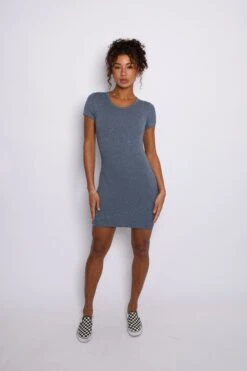 Baby Tee Dress - Denim -VitaMode Store SKATIE Denim 98