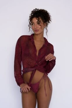 Phoenix Button Down - Mai Tai -VitaMode Store SKATIE MaiTai 105