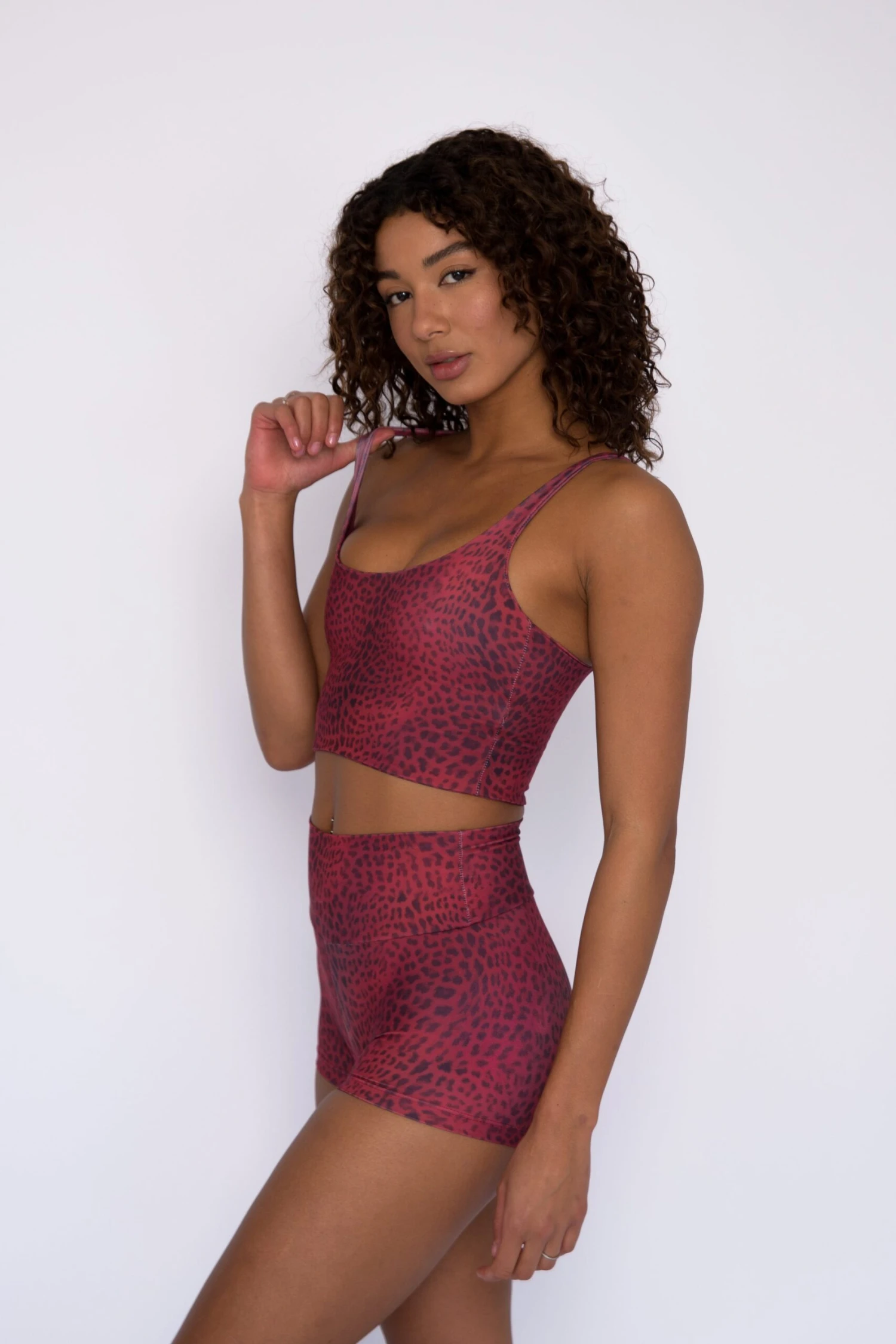 Paige Crop - Mai Tai 3 Paige Crop - Mai Tai - Image 3