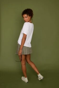 Hubby Tee - White -VitaMode Store SKATIE White 107