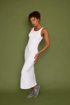 Bre Dress - White -VitaMode Store SKATIE White 3