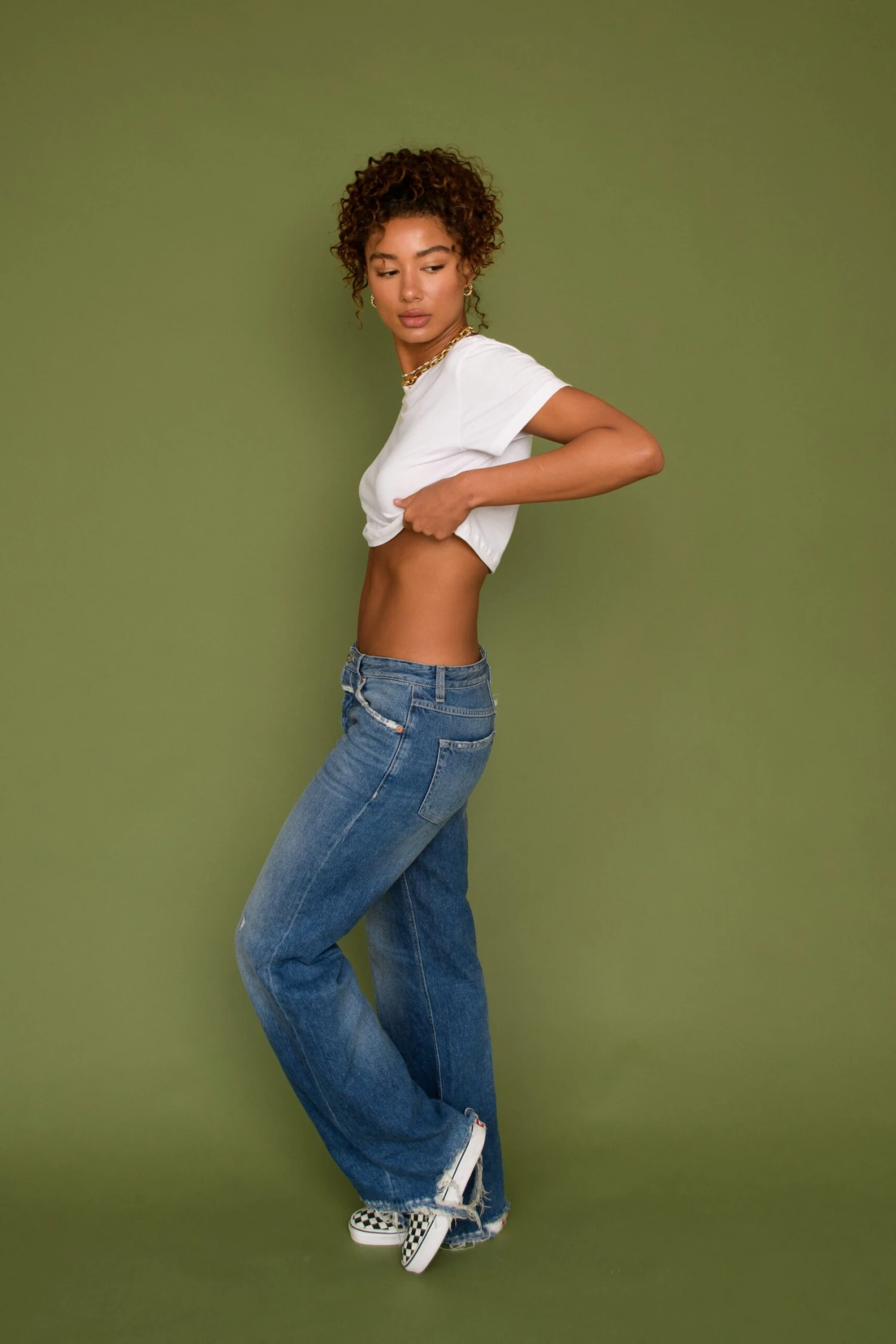 Boyfriend Tee - White 9 Boyfriend Tee - White - Image 9