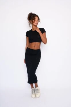 Lennon Skirt - Black -VitaMode Store SKATIE black 111 9d910d63 3ad0 436d 9f49 3e4621fee46c