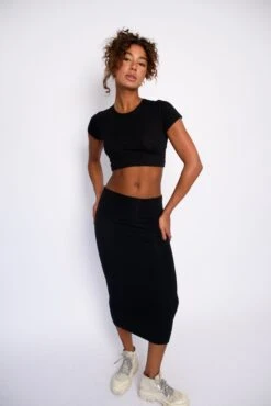 Baby Tee Jersey - Black -VitaMode Store SKATIE black 119 f56069e8 4241 407e 8fb4 4b614c311b33