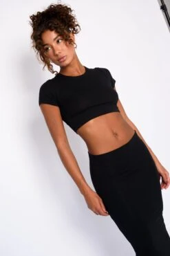 Baby Tee Jersey - Black -VitaMode Store SKATIE black 122 0b4ed833 0fbb 48e2 9834 8de863667fa4