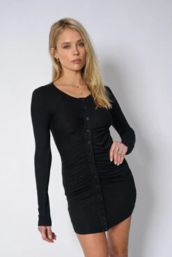 Stormi Dress - Black -VitaMode Store SKATIE black 143
