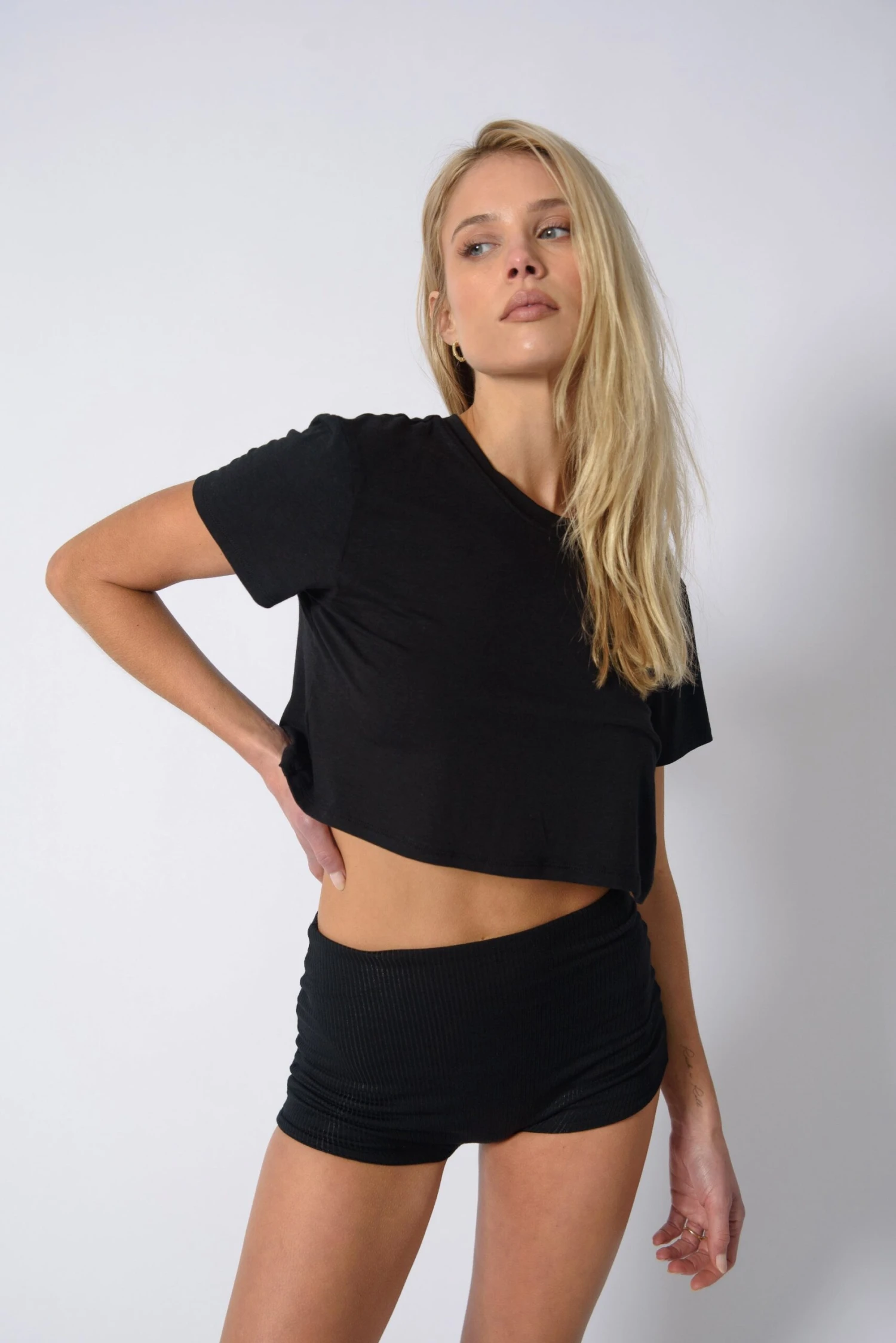 Boyfriend Tee - Black 1 Boyfriend Tee - Black