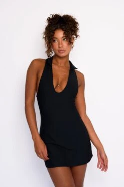 Coco Tennis Dress - Black -VitaMode Store SKATIE black 54