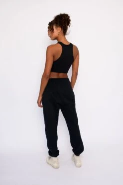 Monica Crop Jersey - Black -VitaMode Store SKATIE black 91