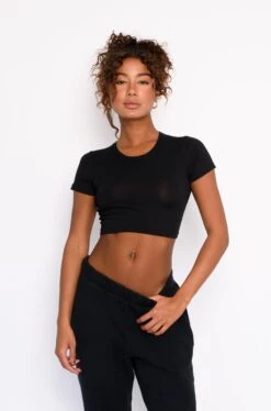 Baby Tee Jersey - Black -VitaMode Store SKATIE black 98